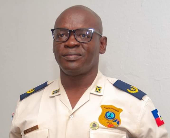 Makenzy Jean-Noël: nouveau responsable du Commissariat principal du Cap-Haïtien